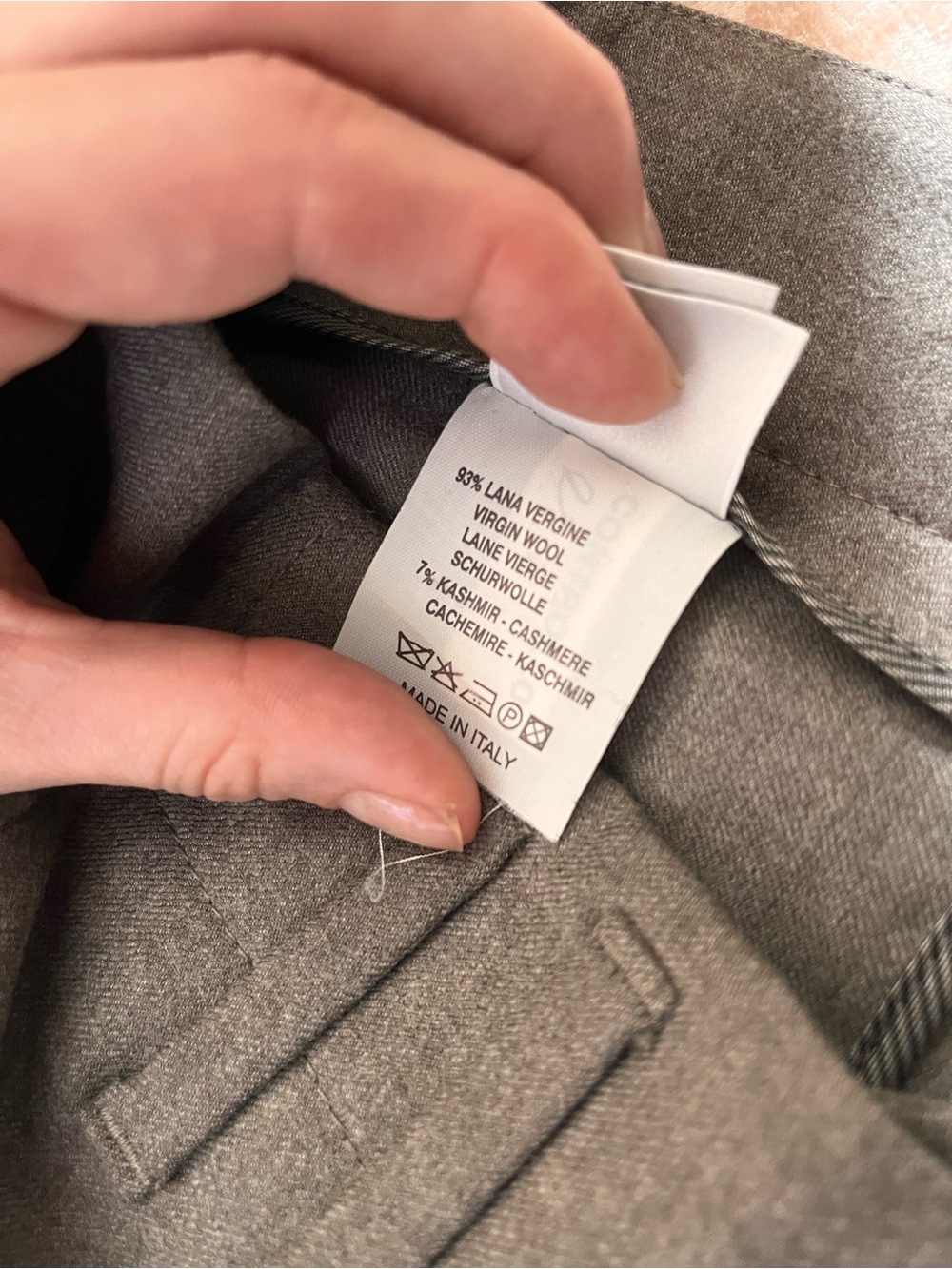 Stunning Brunello Cuccinelli Wool and Cachemire Straight Leg pleated trousers - Picture 6 of 10